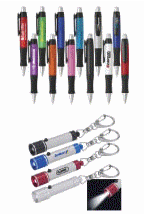 Custom printed pens, key chains, coasters, etc...